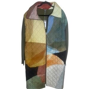 Anthropologie Conditions Apply Quilted Trash Coat